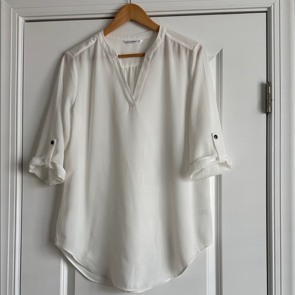 Port Authority Classic White Blouse
